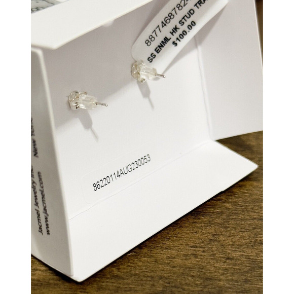 NWT: Hello Kitty - Sterling Silver Stud Earrings with Ceramic Trinket Dish - Picture 4 of 6